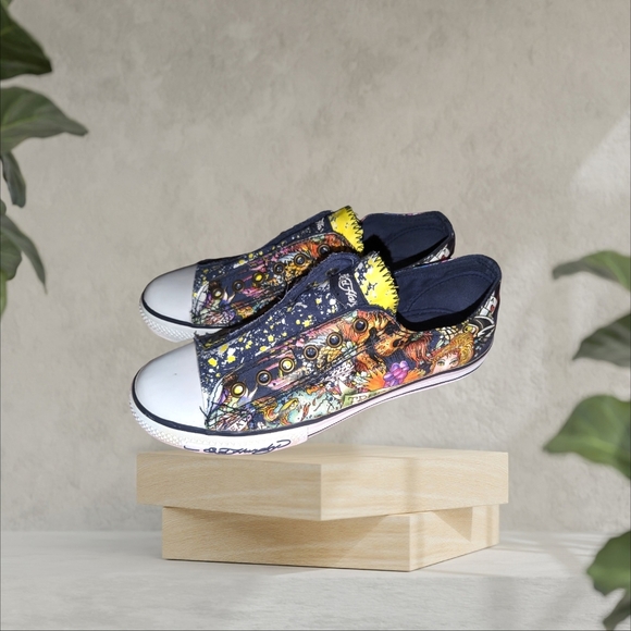 Ed Hardy Shoes - Vintage Ed Hardy Women's Shoes Size 8